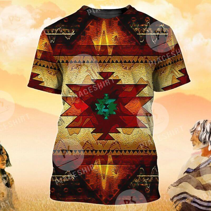 The native American print t shirt is the best gift for your friends.