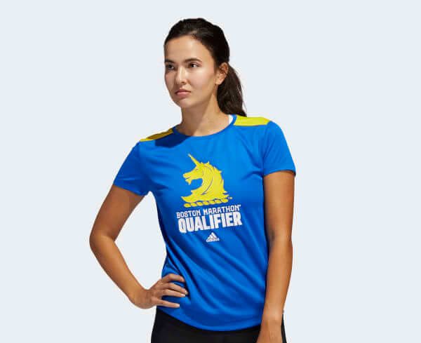 Boston Marathon Qualifier T-shirt Boston Marathon Qualifier T-shirt blue
