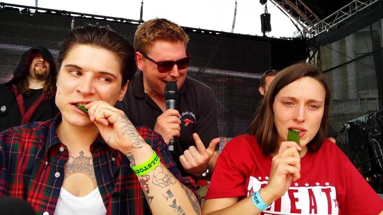 Hot Chile Pepper Eating Contest