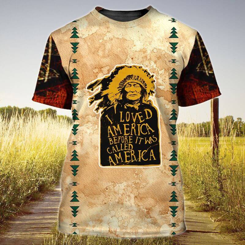 The best Indigenous Day T-Shirt for Men for a vintage beauty.
