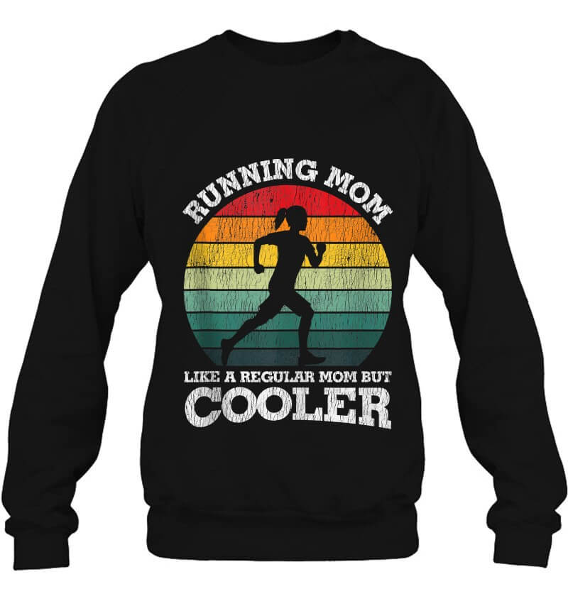 The cool Boston marathon sweatshirt for moms