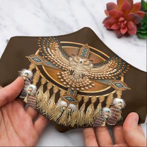 The american indian tribal mask protects harmful viruses.