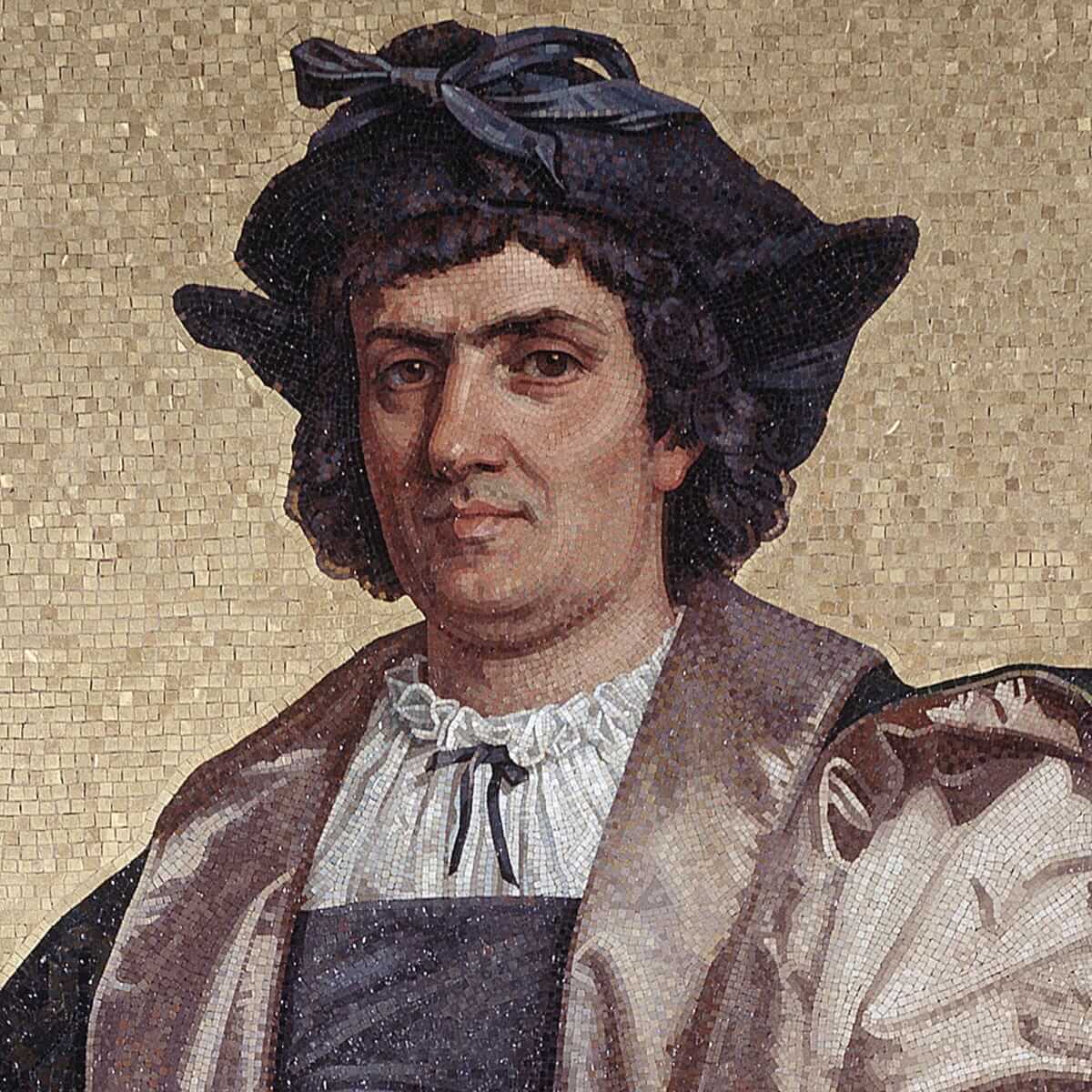 Christopher Columbus portrait painting