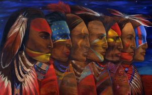 native american painting