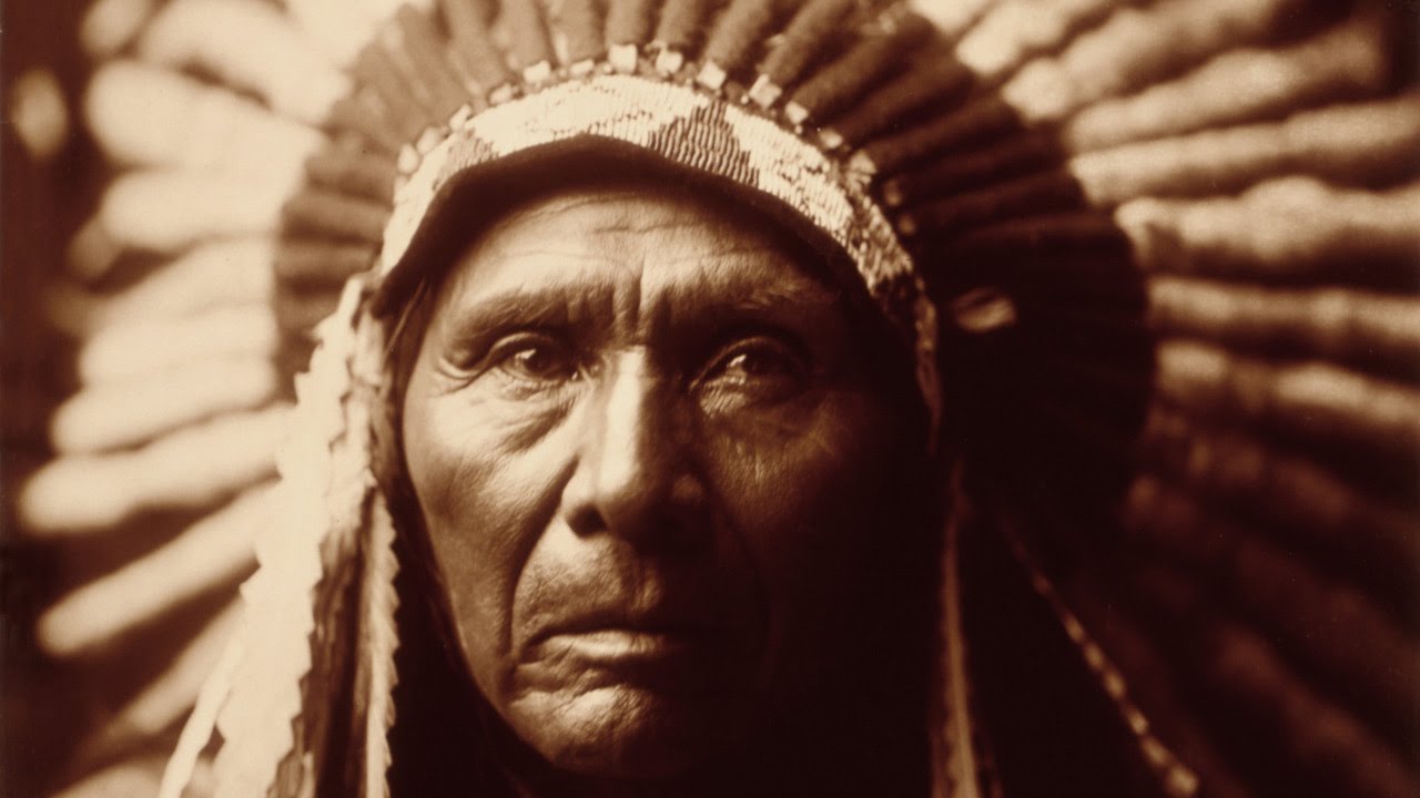 native american indian chief native american indian chief with headdress