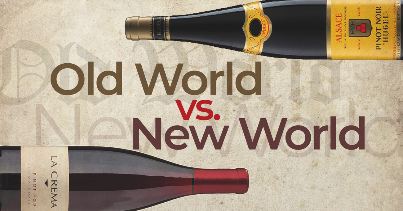 Wines of the Old World will give you a chance to taste different types of wine