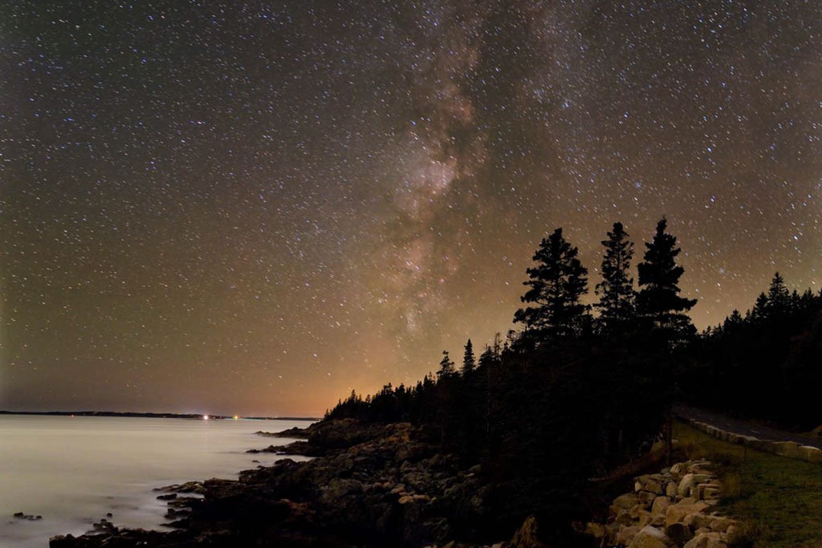 the Acadia Night Sky Fest is held in the Acadia National Park