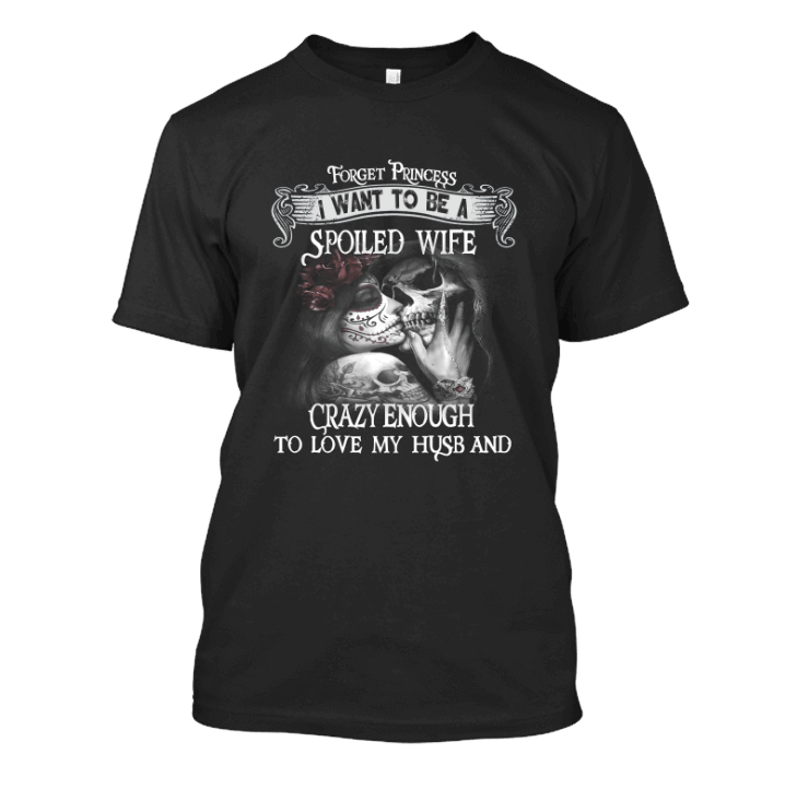 A Spoiled Wife Loves Her Husband Classic T-Shirt A Spoiled Wife Loves Her Husband Classic Halloween shirts for women