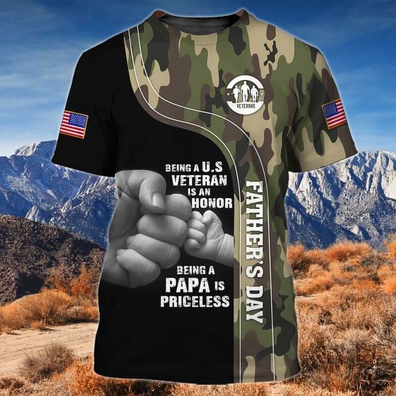 Veteran t shirts for Dad veterans.