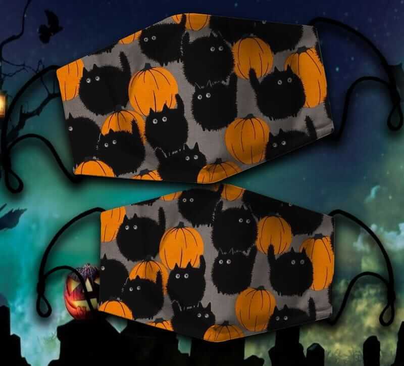 Don't skip the cute Halloween face mask!