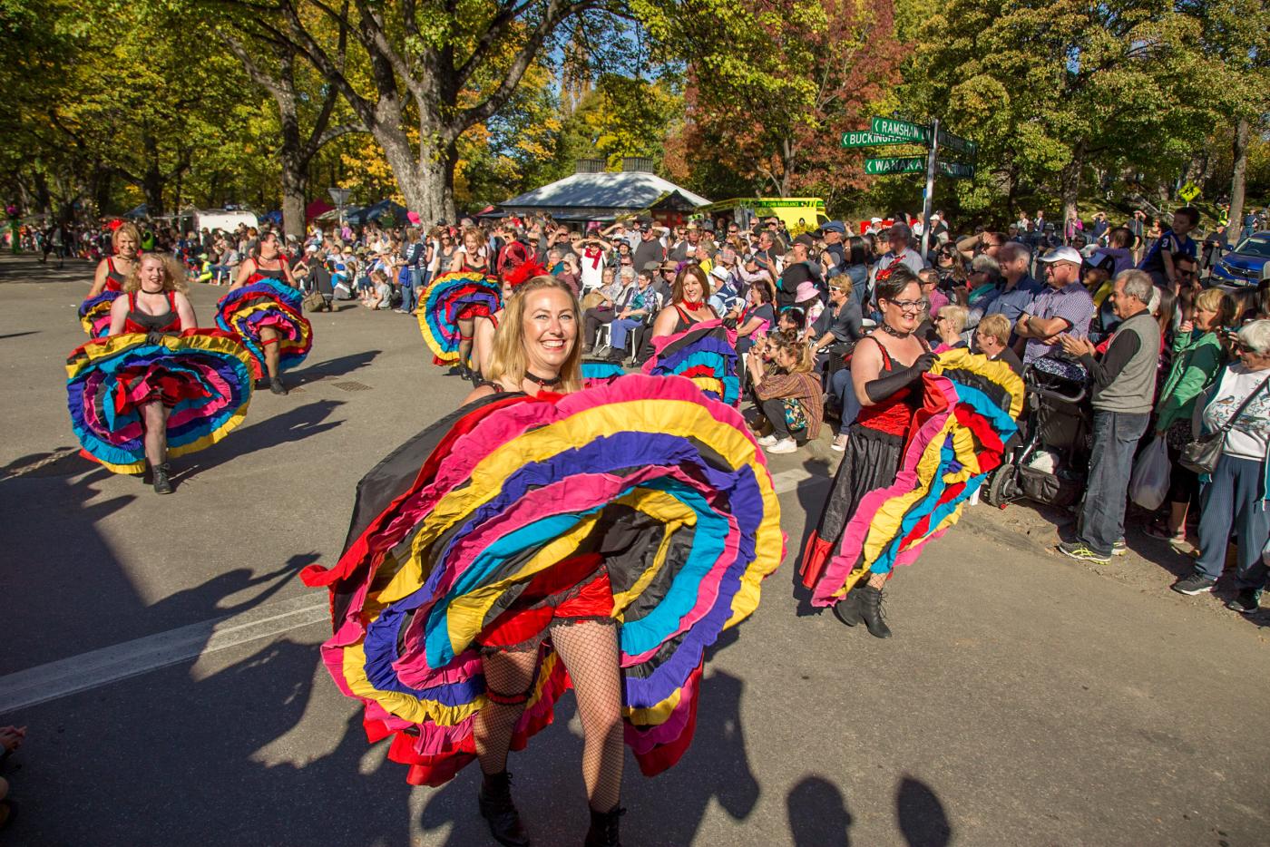 Attendees can wander around the festival grounds and take part in some games like Carnival