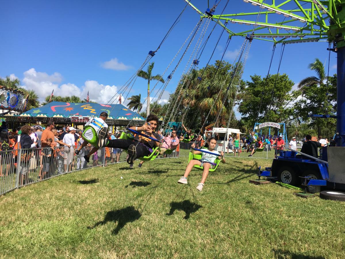 The carnival race for kids