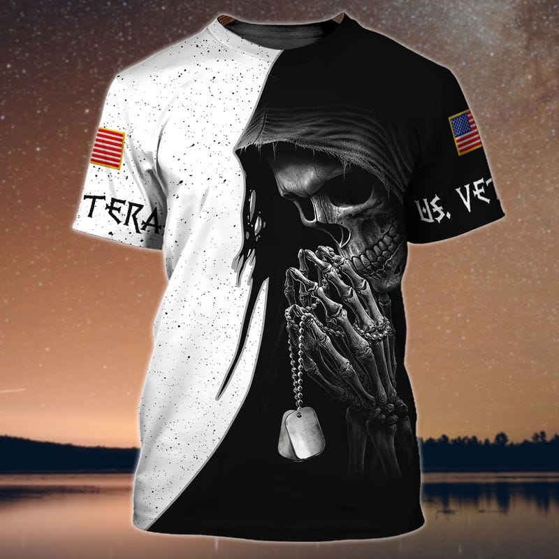 Dog Tags Death Will Cherish Navy Veteran T Shirts