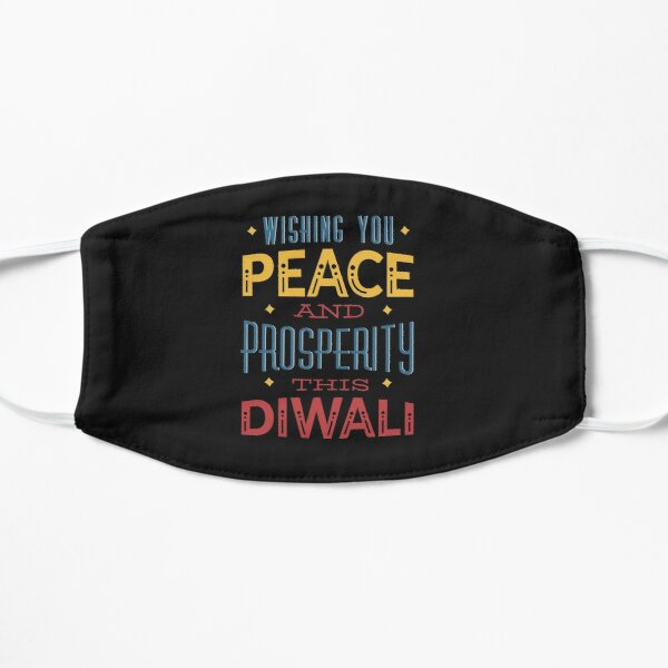 Diwali Festival Mask: Have a Happy and Safe Festival 9 Wishing You Peace And Prosperity This Diwali Face Mask