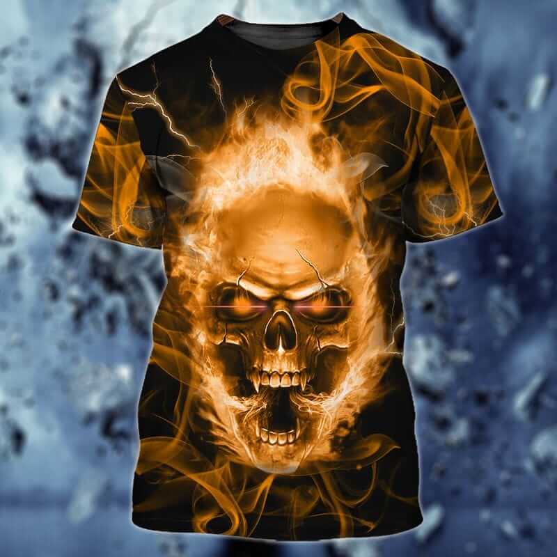 Skull Halloween tee