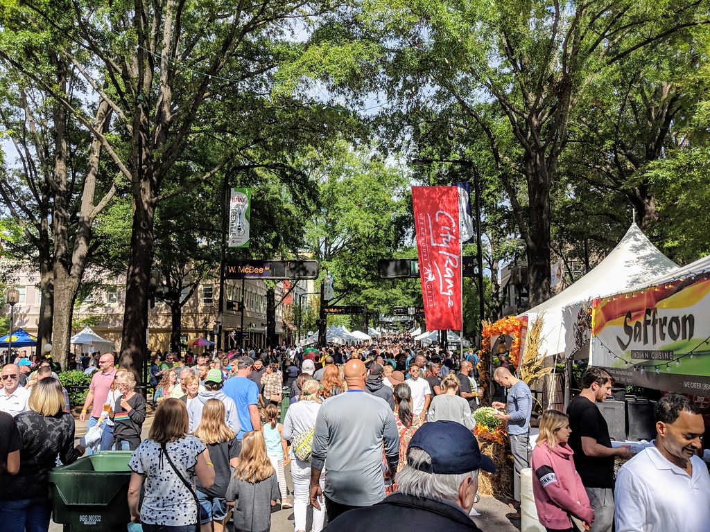 Fall for Greenville takes place downtown Greenville