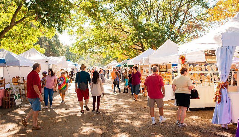 Farmers Market and Craft Show is the heart of the festival every year