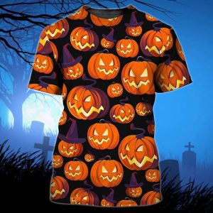 Put on a 3D T-shirt for an energetic look.