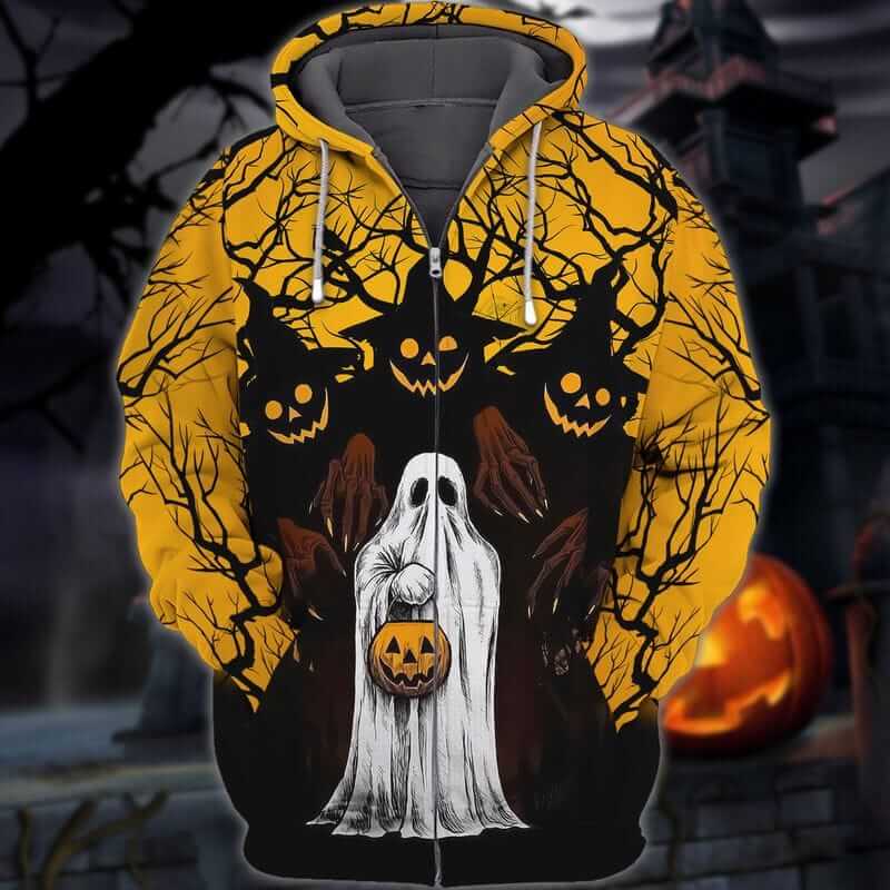 The spooky Hoodie for Halloween night.