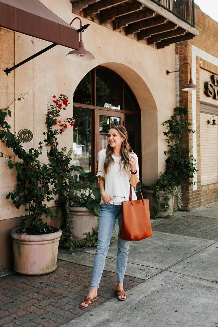 A basic outfit is the best for the festival