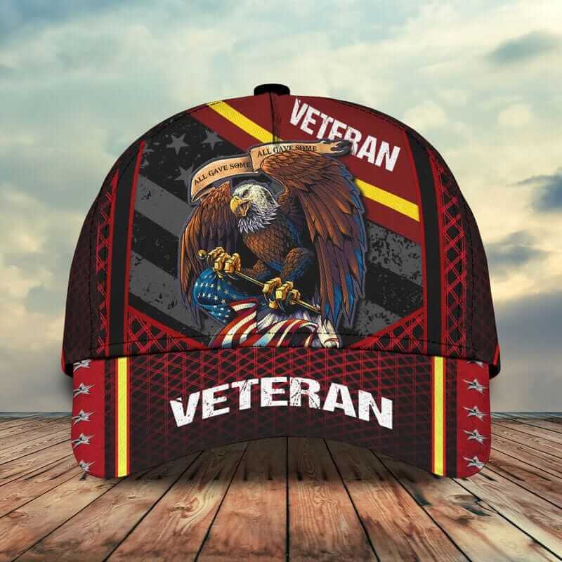 Badass Veteran Hats with Eagles