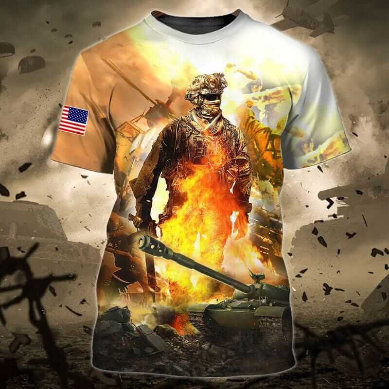 The best army veteran t shirt for boyfriends.