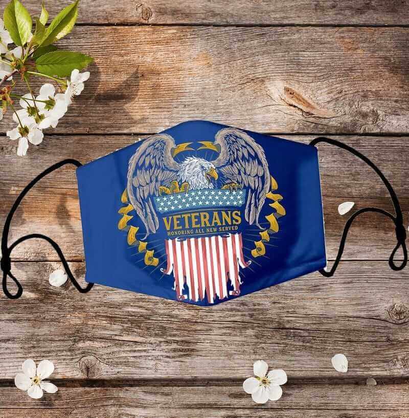 Veterans Honor All New Served 3D Mask