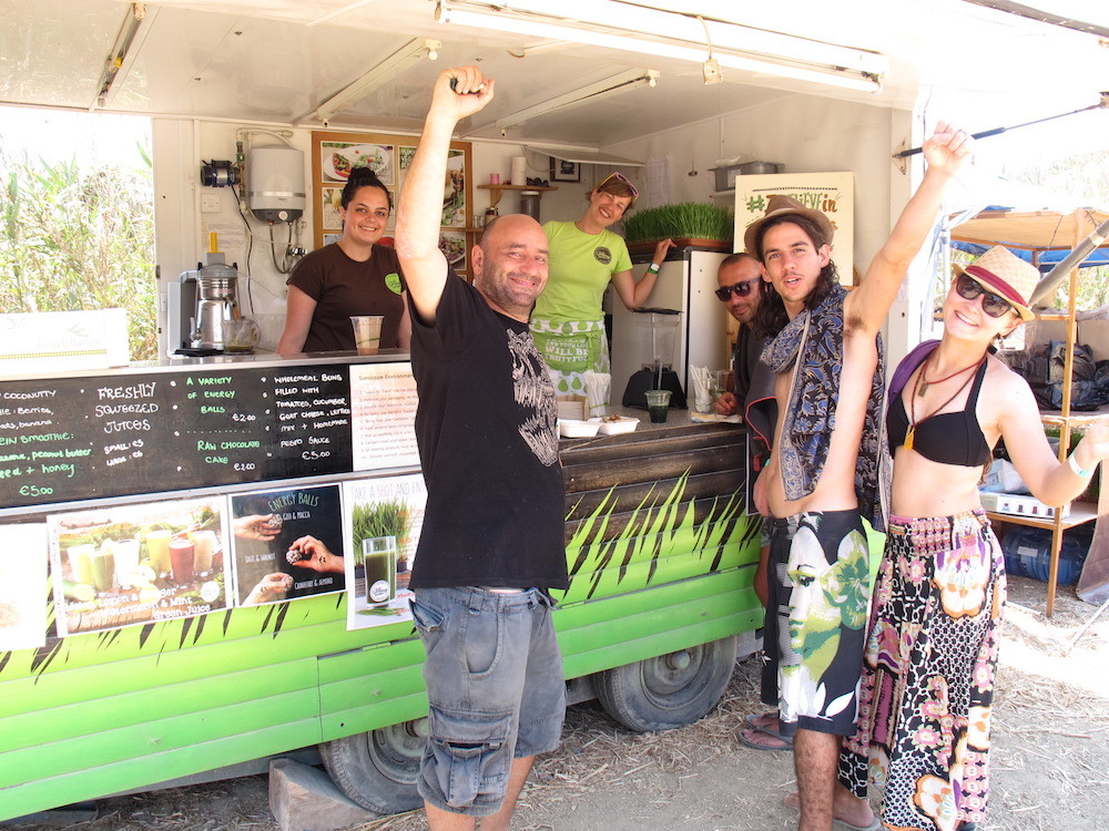 The fest is surrounded by plenty of local restaurants and food vendors