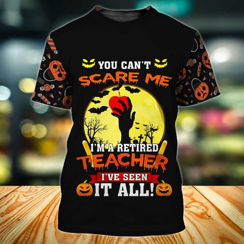 The best scary halloween shirts