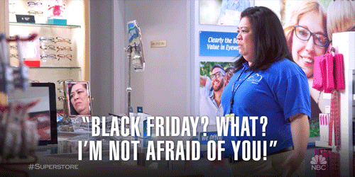 Black Friday Gifs afraid cashier Black Friday Gifs afraid miserable cashier