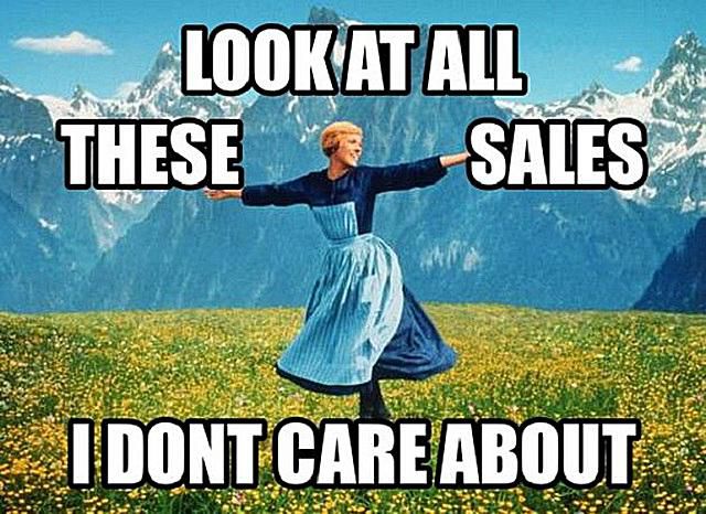 look at all these sales i don't care black friday jokes memes