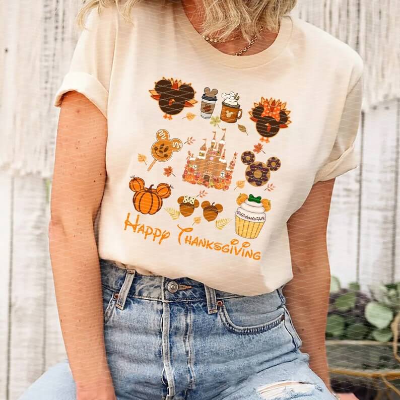 Disney Happy Thanksgiving T Shirts Disney Happy Thanksgiving T Shirts mickey mouse