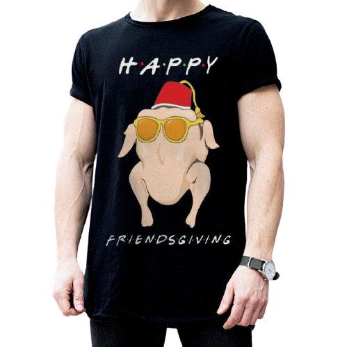 Friends Happy Friendsgiving Turkey Chicken shirt Friends Happy Friendsgiving Turkey Chicken Thanksgiving design shirt