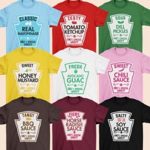 The best Funny Sauces Thanksgiving T-shirts