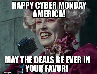 The Hunger Games Cyber Monday memes