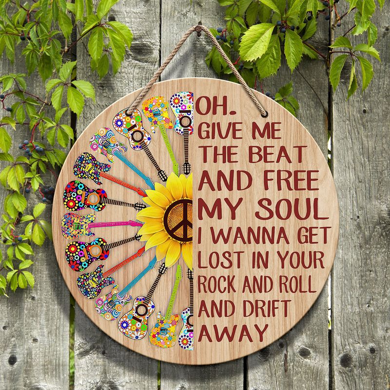 Colorful America wooden signs for house