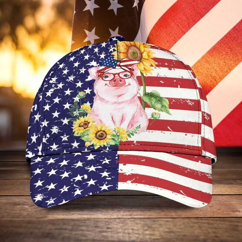 HN95- Classic Cap - Sunflower AMERICA PIG Classic Cap USA Hats