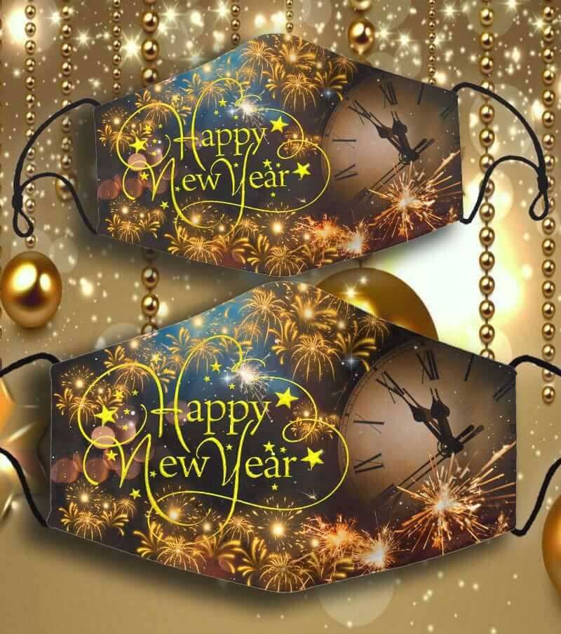 The New Year's Eve Party Face Masks are suitable for your love Let's give the New Year's Eve Party Face Masks to your boyfriend