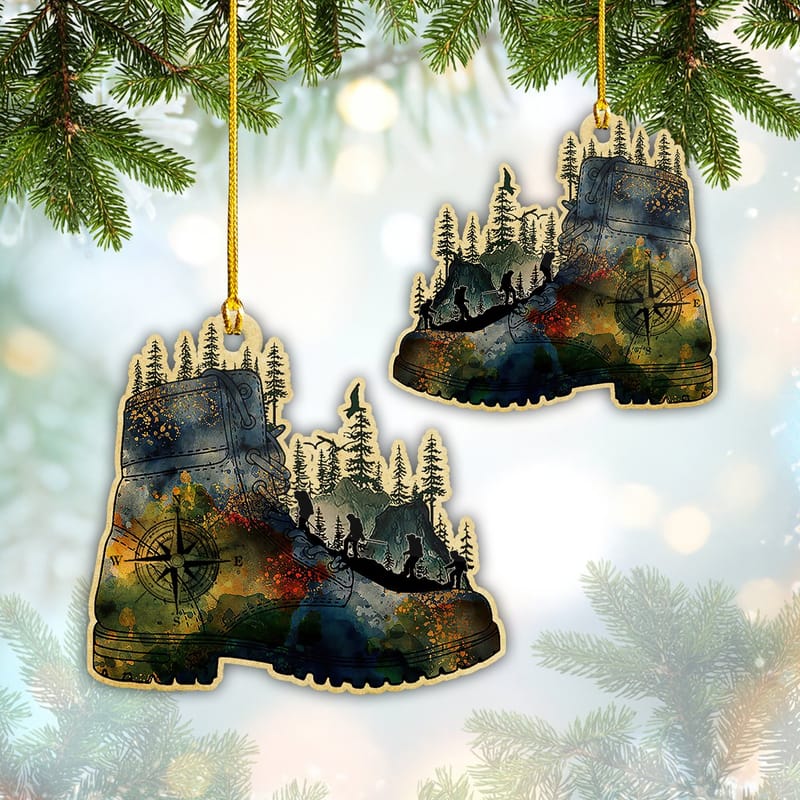 No.1 Nature America Ornaments with boots shape