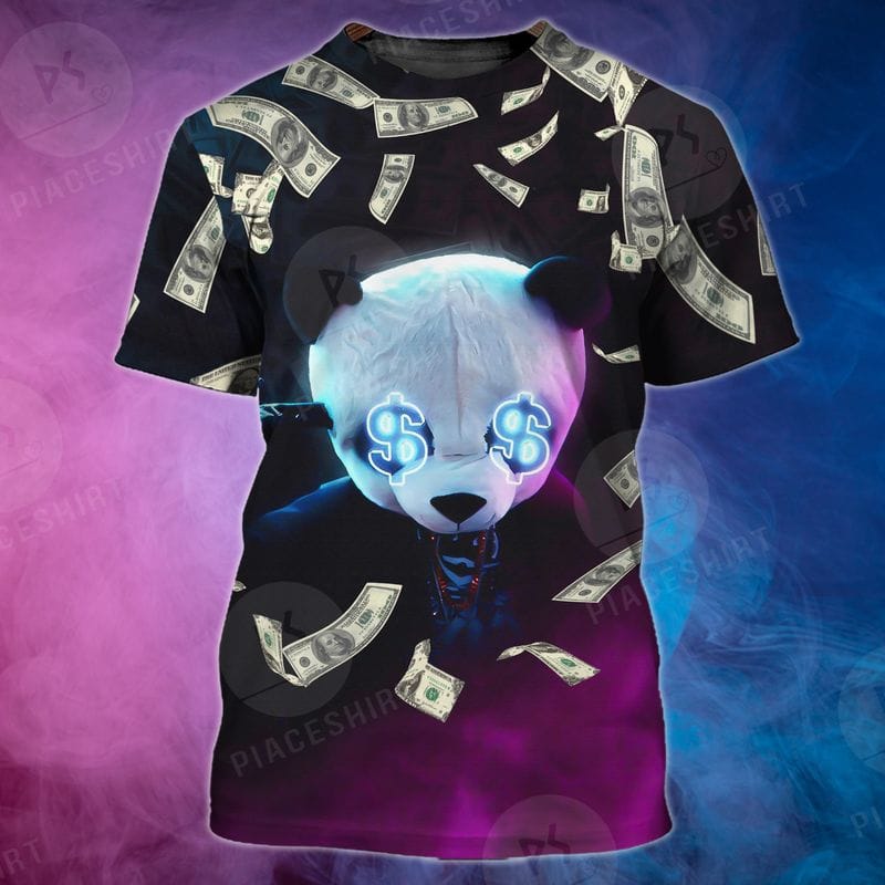 MONEY PANDA 3D Full Print CPD97 01 Only Sale Today 3D Happy New Year shirts