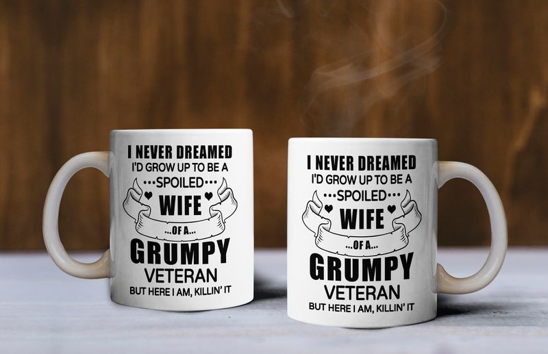 Funny American cups for wives