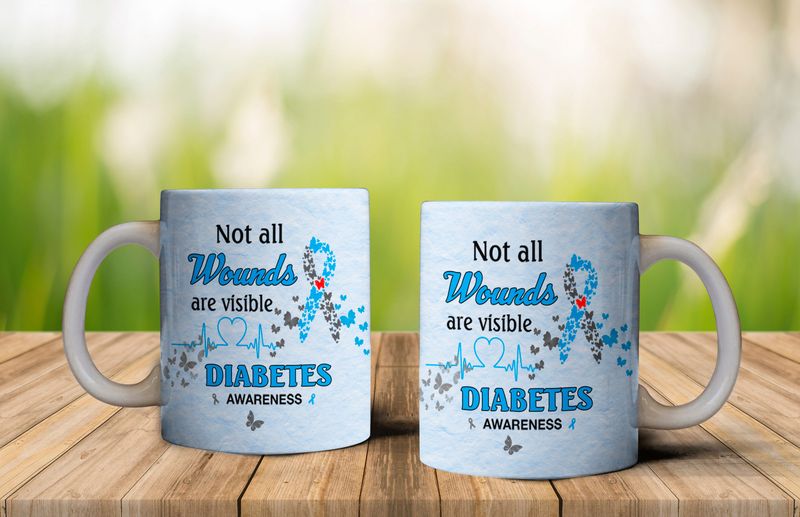 Meaningful America mugs about diabetes