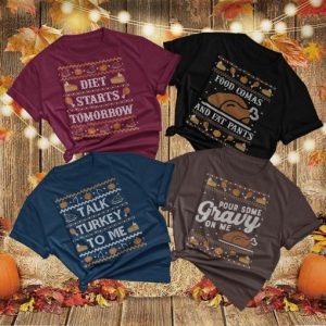 Thanksgiving T-shirt to show your gratitude 