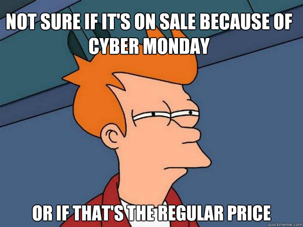Cyber Monday memes the simpson regular price