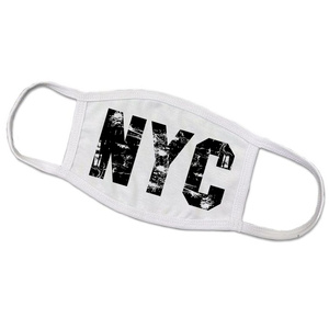 NYC Black And White Marathon Mask