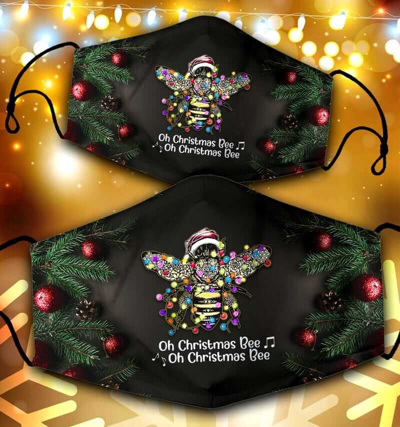 OH CHRISTMAS BEE - URT96 - 526 3D Christmas Face Mask