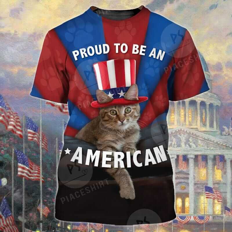 Proud to be an American tee