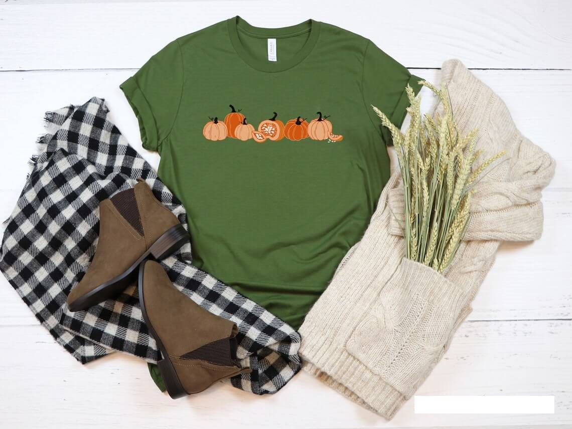 Pumpkin Thanksgiving Design Pumpkin Thanksgiving Design T-shirt