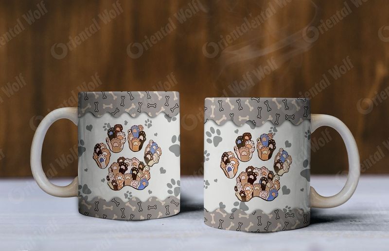 Cute animal America mugs