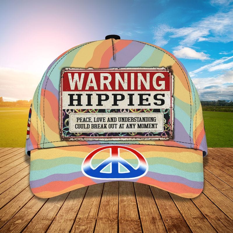 Peace, Love and Understanding Hippie Hat